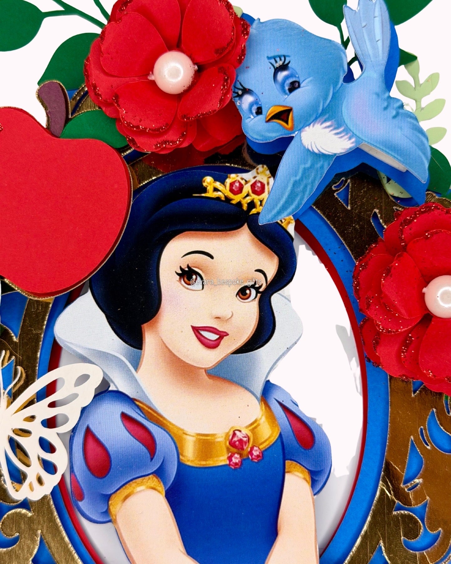 Snow White Curated Name Plaque